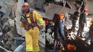Bombeiros encontram corpo de crian&ccedil;a desaparecida ap&oacute;s desabamento de pr&eacute;dio em SP